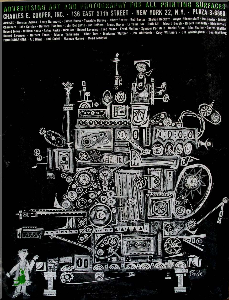 Charles
                        E. Cooper Studio Flyer
